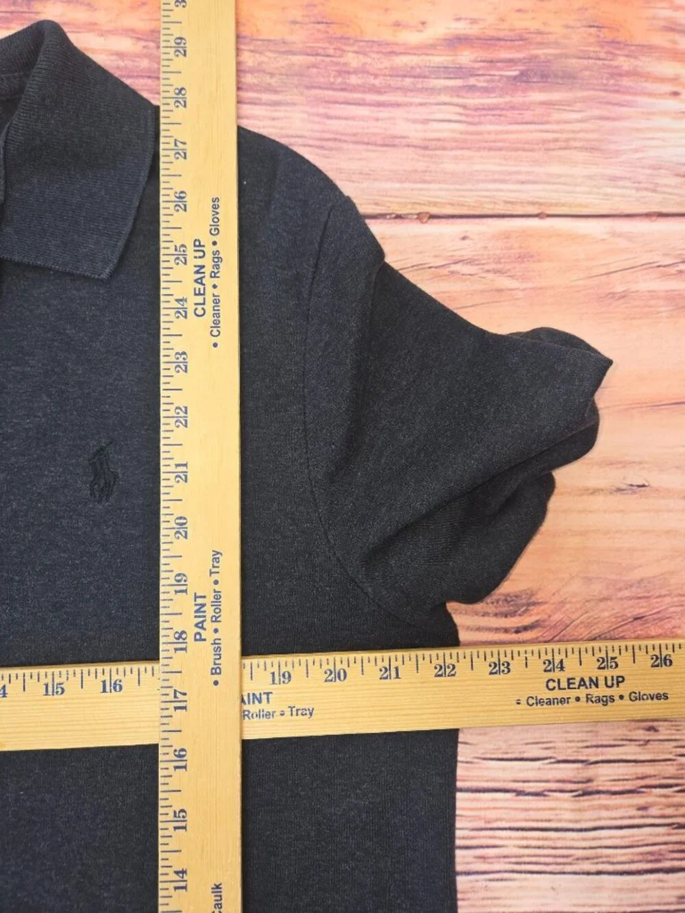 Polo Ralph Lauren Mens Gray Short Sleeve Polo Large